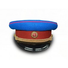 Фуражка суконная повседневная комиссара Государственной Безопастности, генерала Внутрених Войск НКВД обр. 1943 г.